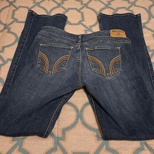 HOLLISTER JEANS SIZE 7 SHORT, bootcut